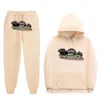 Trapstar Designer Mens Tracksuits Women S Gedrukte brief Hoodie broek Losse Casual Sport Running Runde Dikke Tracksuit goedkoop Loe IFFCoat