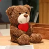 Schönes Bären-Plüschtier, gefüllte weiche Tierpuppen, Kawaii-Teddybär, Kindergeburtstagsgeschenk für Freundin, Liebhaber, Geschenk 240113