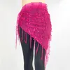 Belts Style Belly Dance Costumes Sequins Tassel Hip Scarf Girl Women Dancing Belt 11Kinds Of Colors