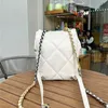 Chain Backpack High Women Handbag Hardware Purse Letter Fashion Tote Bag Accessories String Bucket 19 Quality