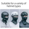 ROCKBROS Women Men's Balaclava Sun Protection Electric Bicycle Motorcycle Full Face Mask Ice Silk Headgear Cycling Spring Summer 240113