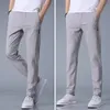 Golf Pantolon Erkekler Yaz Buz İpek Yüksek Elastik Ultra Yetenekli Sıradan Pantolon Hızlı Kurucu Golf Giyim Sweatpants 240112