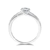 Accurate Brilliant 1ct To 2ct Ring With Certificate 100% 925 Silver Wedding Jewelry Pass Diamond Tester Female Gift 240112