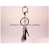 Women Bag Charms Keychain Car Keys Holder Keyring Crystal High Heel Shoes Key Chains Jewelry Drop Delivery Dhiyc