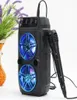 Color LED Light Outdoor Portable Bluetooth Speaker Home Camping Party Stereo Sound Waterproof Wireless With Microphone Radio8289721