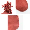 10個/ロット幼児の赤ちゃんコットンソックススウィートボウスカルペトキ冬の暖かい柔らかい膝の高い靴下240112