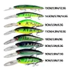 50pcs Zestaw wabiki twardą przynętę Mini Minnows Floating Swing Crankbait Crazy Wobblers Artificial Bionic Crank przynęty 240113