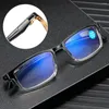 Solglasögon anti-blå lätta läsglasögon ultralätt ögonskydd presbyopia glasögon för män kvinnor eleganta bekväm läsare glasögon