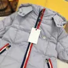 Luxury infant jumpsuits boys girls One piece down jacket Size 73-100 Comfortable winter newborn baby Crawling suit Jan10