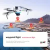 5G信号、デュアルWiFi、780pカメラ、LCDディスプレイ-Coadrupleレーダー障害物の回避と延長飛行時間を備えた新しいS135Pro UAVドローン。