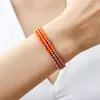 Pulsera de cuentas coloridas bohemias para mujer, pulsera hecha a mano multicapa con cuentas, joyería de playa para niñas, regalos de viaje