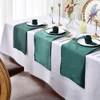 50 Uds. Servilletas cuadradas de satén decoración de mesa para servir toallas de cena para fiesta de boda decoración navideña para el hogar 43cm x 43cm 240112