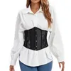 مثيرة القوطية underbust مشد مشد الخصر مدرب التخسيس الملابس الداخلية للنساء النساء الدانتيب girdling corselete faja جسم المشكل