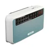 Radio Rolton E500 Tragbarer Stereo-Bluetooth-Lautsprecher, Bass, Dual-FM-Radio, beschreibbarer TF-Musikplayer mit LED-Anzeige, Taschenlampe