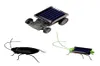 Crianças brinquedos solares energia louco gafanhoto cricket kit brinquedo amarelo e verde energia solar robô inseto bug gafanhoto gafanhoto com opp7185469