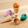 子供ケンダマ木製のおもちゃプロフェッショナルケンダマ熟練したジャグリングボールとカップ教育伝統的なゲームおもちゃのための子供240112