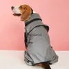 Vêtements pour chiens Manteau imperméable réfléchissant pour chien, combinaison imperméable pour chien, manteau de protection solaire et pour chiots de grande taille, vêtements d'extérieur pour animaux de compagnie, produits pour chiens et chatsvaiduryd