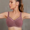 Womens High Impact Power Back Support Sports Bra Non Padded Underwire Female Work Out Exercise Running 36 38 40 42 B C D DD 240113