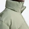 Erkek ceketleri gevşek pamuk ceket teknolojisi kumaş ayağa kalk, yaka kalınlaşmış ceket erkek