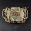 MOLLE IFAK POUCH AID Tactical Aid System System Kit Bag Multiprose EMT Outdoor Heaking Heaking 240112