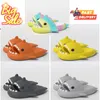 shark slippers foam runners designer slides YEY slippers luxury sandals EVA sliders beach shoes