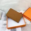 2024 Classic Men Women Mini Small Card Holders Wallet High Quality Credit Card Holder Slim Bank Cardholder With Box dustbag