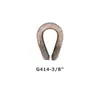 American G414 Steel Wire Rope Thimbleのバッチ生産