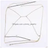 New Y Crystal Body Chain Women Rhinestone Bra Harness Sparkle Summer Beach Bralette Bikini Jewelry Drop Delivery Dhhcj