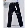 Designer-Jeans für Herrenhosen, lila Jeans, lila Jeans, Herrenjeans-Trends, Distressed, schwarz, zerrissen, Biker, Slim-Fit, Motorrad, gestapelte Jeans, Herren, Baggy-Jeans 832