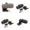 G33 MAGNIFIER HÖG KVALITET PERFEKT REPLCIA SWITCH TILL SIDA Snabbt löstagbar QD w/FL Logo Marking for Hunting Airsoft Scope Drop Deliv