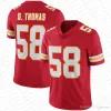 Patrick Mahomes Travis Kelce Isaih Pacheco Camisa de futebol Chris Jones Harrison Butker Nick Bolton Justyn Ross Kadarius Toney Creed Humphrey Kadarius Toney