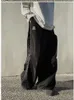 HOUZHOU Pantaloni da paracadute a gamba larga neri Pantaloni da paracadute vintage da donna vintage anni '90 Pantaloni casual oversize da donna Gorpcore Harajuku Moda Streetwear 240112