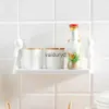 Mensole da bagno Scaffali autoadesivi per shampoo da bagno Scaffali in plastica Scaffali per organizzazione scaffali Supporto per supportovaiduryd