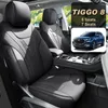 Bilstolskydd täcker läderspecifik anpassning för Chery Tiggo 8 Pro Seal Full täckt med fram- och bakre komplett uppsättning