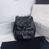 Hohe beliebte Designer-Handtasche, klein, süß, mit magnetischer Schnalle, Feen-Rucksack, hochwertige Lammfell-Modetasche für Damen