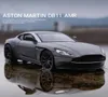 132 Aston Martin DB11 металлические игрушечные машинки, литая под давлением масштабная модель, детский подарок с функцией отступа, музыкальный свет, открывающаяся дверь26487326559