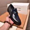 Fashion 2021 Men Formal Business Dress Shoes Top Quality Male Casual Genuine Leather Loafers Brand Designer Wedding Party Flats Size 38-44