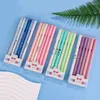 6PCS/set Kawaii Gel Pen 0.5mm Black Creative Cute Neutral Ink Children Gift School Office Writing Supplies Stationery