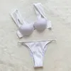 Arxipa Sexy Bikini Dwuczęściowy strój kąpielowy dla kobiet underwire Kącik do kąpieli w niskiej talii