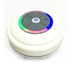 Haut-parleurs douche haut-parleur Bluetooth étanche avec ventouse lumière LED Radio FM pour samsung iphone xiaomi voiture haut-parleur sans fil