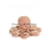 Stuffed Animals Hy Wy P Toy Octopus Animal Stuff Pillow Christmas Gift Squid Doll For Kids Peluche Drop Delivery Dheha