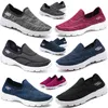 vendita all'ingrosso scarpe da corsa slip-on sportive da uomo sneakers da donna scarpe da ginnastica rosa rosso grigio scuro blu scuro nero EUR 36-44