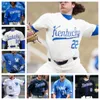 Custom College Kentucky 17 Ethan Hindle baseball jersey 19 Nolan McCarthy all stitched Mens Women jerseys 20 Mason Moore 22 Dominic Niman 23 Hudson Brown