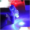 Party Decoration Mini LED Finger Lights Small Size Toy Night hela PL On Off Drop Delivery Home Garden Festive Party Supplies Event PA DH785