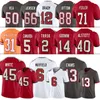 Tampas Bayes Mike Evans Buccaneeres Football Jersey Rachaad White Baker Mayfield Chris Godwin Devin White Antoine Winfield Jr. Calijah Kancey Kyle Trask