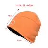 Bérets Bonnet d'hiver pour hommes Double face portable lettre broderie chapeau de ski doux armée militaire tactique crâne lâche montre chaude casquette