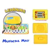 Tappetino per bambini Tappeto musicale Musica per pianoforte 8 toni di strumenti Giocattoli educativi precoci per regalo per bambini 240112