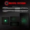 Poireurs Tactical Green Laser Poinerred Dot 10000m Laser Torch Sight 2 in 1 Dossier de lampe détachable Visible Focus Focusable Burn Match