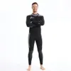 1.5mmネオプレンウェットスーツマンズダイビングスーツが濃厚なサーマルスイムウェアオナッピース水着ジッパーシュノーケリングサーフ服を着る