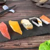 Kylmagneter 3d tredimensionell silation mat sushi kylskåp magneter klistermärken kök roligt silation sushi modell rekvisita magnet kylskåp